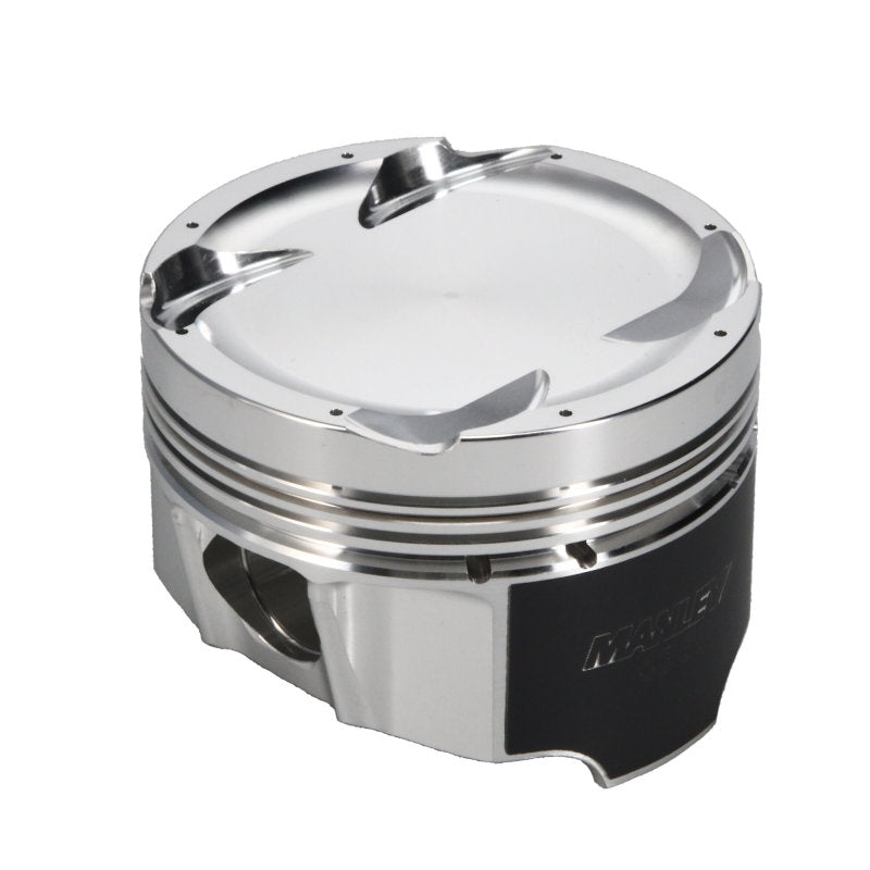 Manley Performance Mitsubishi Eclipse 85.5mm Bore, 88mm Stroke, 12cc Dish T/T Piston Set of 4