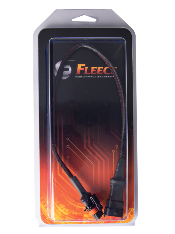 Fleece Performance 18-inch Rail Pressure Sensor Extension Harness for Cummins and Duramax Vehicles
