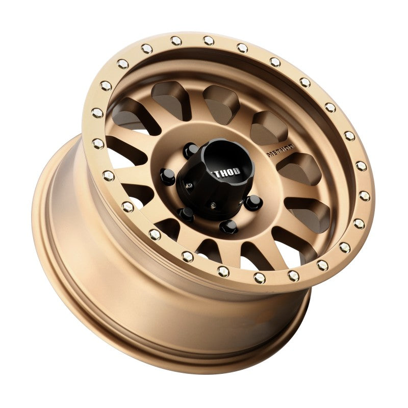 Method Wheels MR304 Double Standard 17x8.5 Bronze Wheel with 6x5.5 Bolt Pattern and 0mm Offset