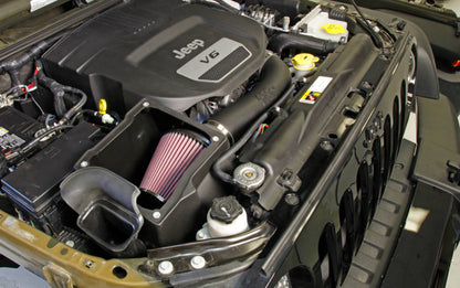 K&N Engineering 57-1573 Jeep Wrangler 3.6L V6 Performance Intake Kit with Snorkel