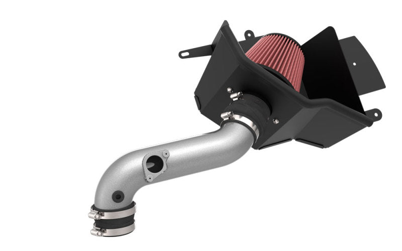 K&N Engineering 69-1510TC Silver Typhoon Cold Air Intake System for Honda Civic 2.0L L4 (2022-2024)