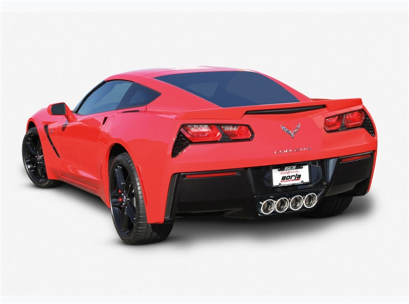 Borla ATAK Rear Exhaust System for 2014-2019 Chevrolet Corvette C7 with AFM - Part Number 11863