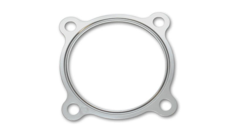 Vibrant Metal Gasket GT Series T3 Turbo Discharge Flange Part #1438G – 3-inch ID, Stainless Steel for Turbocharger Inlet and Discharge Applications