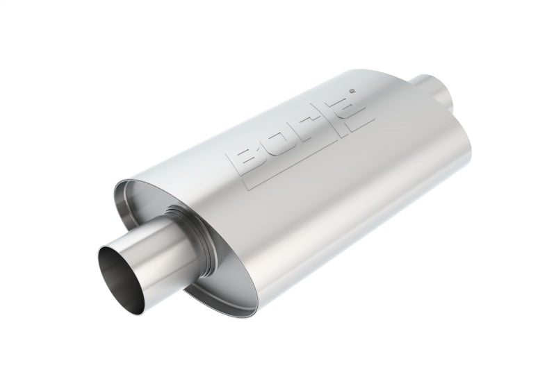 Borla XR-1 Racing Sportsman 2.5-inch Inlet/Outlet Oval Muffler – High-Performance Automotive Exhaust