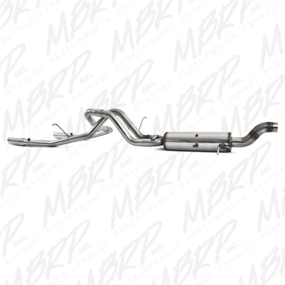 MBRP Armor Plus Series Cat Back Exhaust System for Chevrolet Colorado and GMC Canyon 2009-2012 with Dual Rear Exit