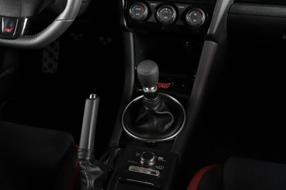 GrimmSpeed Stainless Steel Black Stubby Shift Knob M12x1.25