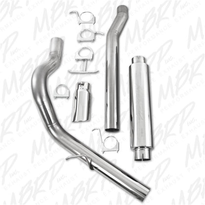 MBRP Armor Plus Series Cat Back Exhaust System for 2003-2007 Ford F-250/350 6.0L with Single Side Exit