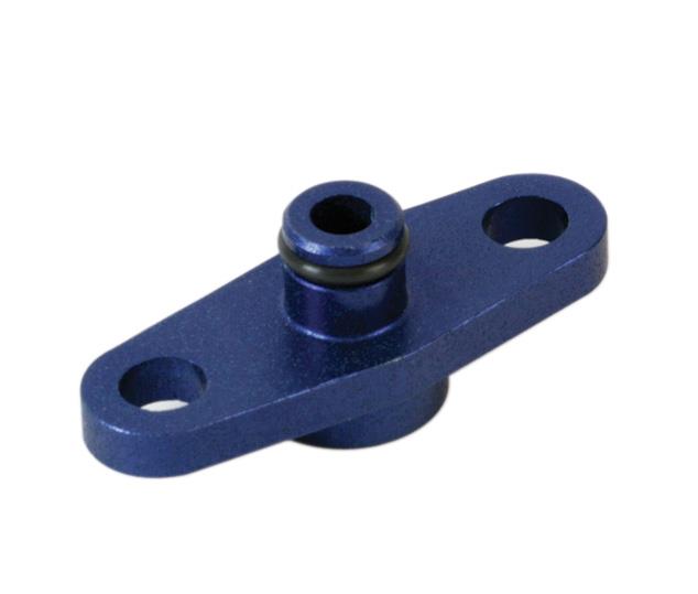 Turbosmart Fuel Rail Adaptor (Silver) for Subaru and Toyota – Part TS-0402-1002
