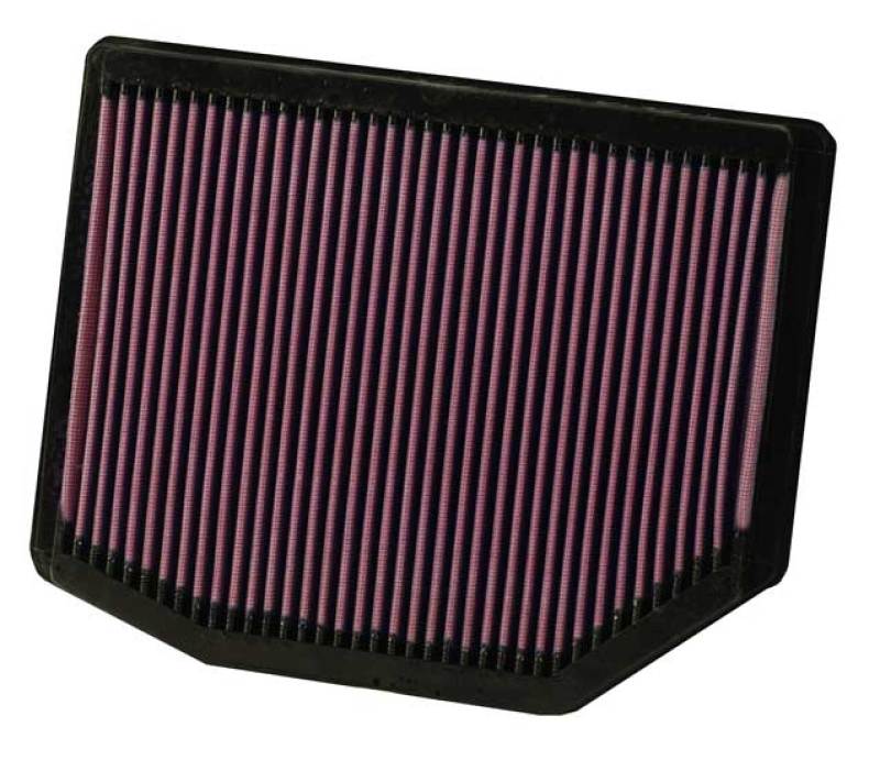 K&N Engineering 33-2372 High-Flow Reusable Air Filter for BMW Z4 & X3 (2006-2010)
