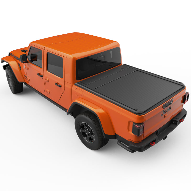 EGR RollTrac Electric Tonneau Cover for Jeep Gladiator 2020-2023 – Motorized Retractable Bed Cover with Integrated Locking and All-Weather Protection