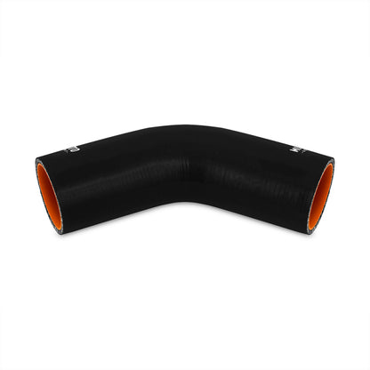 Mishimoto 3-inch 45 Degree Silicone Coupler - Black
