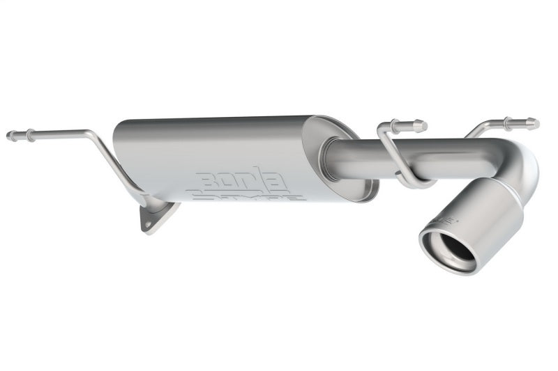 Borla Performance Industries 11843 S-Type Axle-Back Exhaust System for 2013-2016 Subaru Impreza and 2013-2015 XV Crosstrek, 2.0L AWD, Single Right Rear Exit