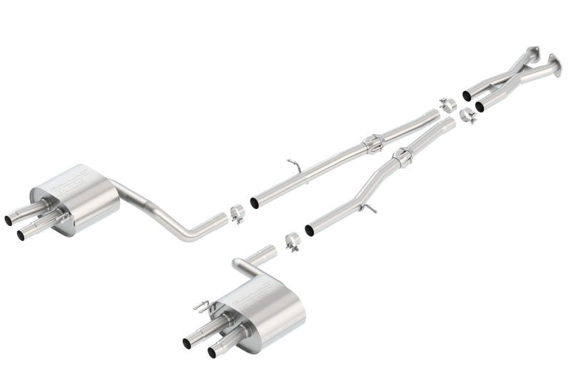 Borla S-Type Cat-Back Exhaust System for 2018-2021 Kia Stinger 3.3L V6 Turbo