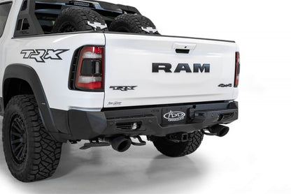 Addictive Desert Designs 2021 Dodge RAM 1500 TRX Bomber Rear Bumper with Cube Light Mounts and Sensor Cutouts