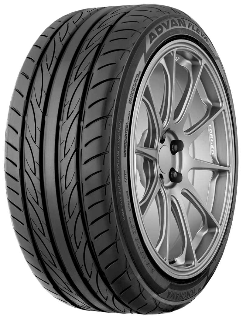 Yokohama Advan Fleva V701 225/35R20 90W Performance Tire for Sports Cars and Sedans