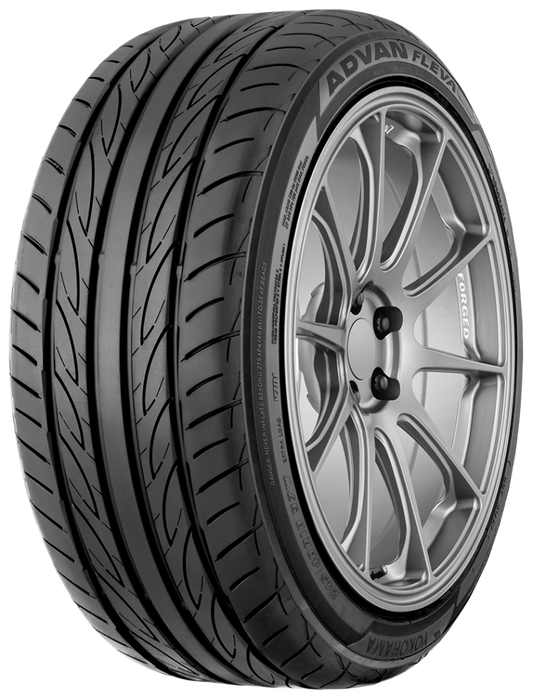 Yokohama Advan Fleva V701 Tire - 205/50R15 86V Performance Tire for Compact and Sports Cars