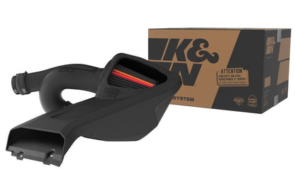 K&N Engineering NextGen Dryflow Cold Air Intake System for Ford F150/Raptor V6 2.7L and 3.5L Engines - Part Number 50-2617D