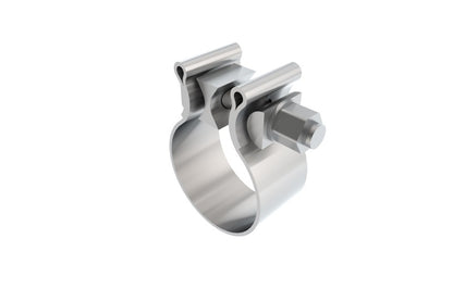 Borla 2-Inch T-304 Stainless Steel AccuSeal Single Bolt Band Clamp – High-Performance Exhaust Component