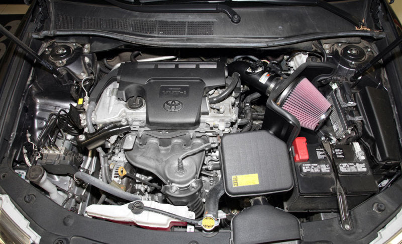 K&N Engineering 69-8620TTK Black Typhoon Cold-Air Intake System for Toyota Camry 2.5L