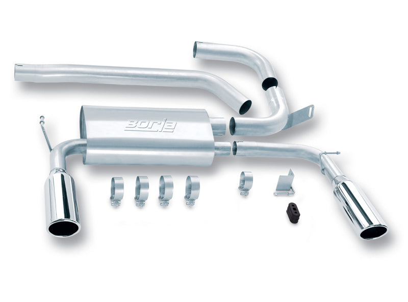 Borla 140028 S-Type Cat-Back Exhaust System for 1998-2002 Chevrolet Camaro SS, Z28, Pontiac Firebird and Trans-Am with 5.7L V8