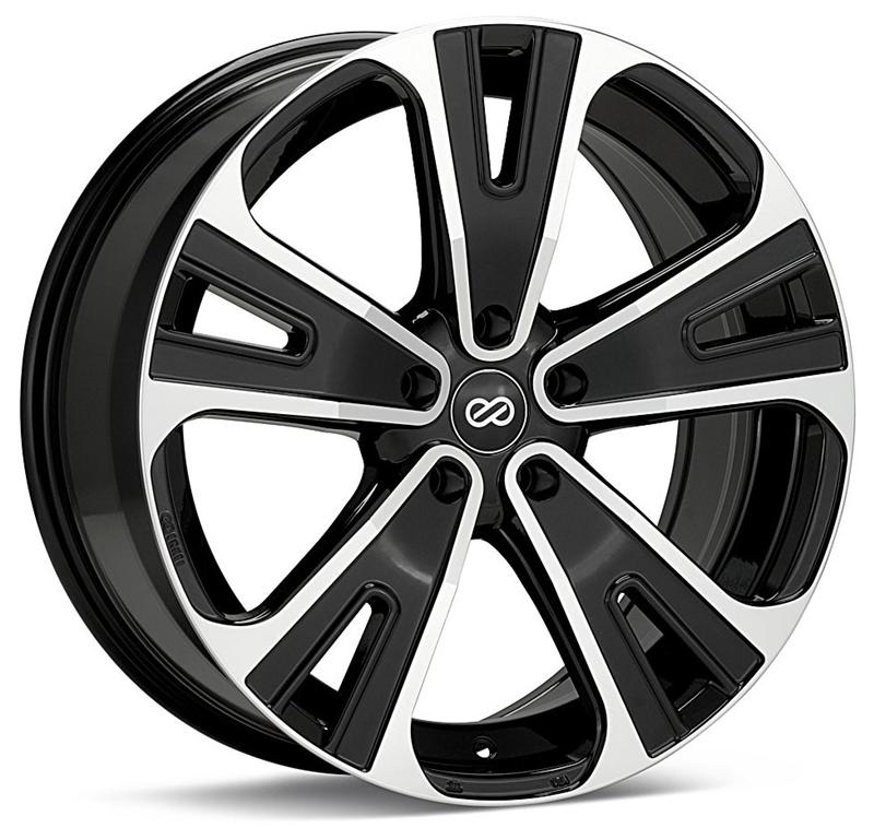 Enkei SVX 20x8.5-inch Silver Machined Wheel for Trucks & SUVs, Part Number 475-285-1240SM