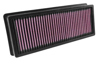 K&N Replacement Panel Air Filter for 2014-2015 BMW X5 and 2014 BMW 535d 3.0L Diesel