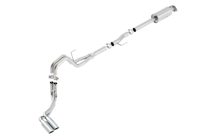 Borla ATAK Cat-Back Exhaust for Ford F-150 2015-2016 3.5L EcoBoost with Truck Side Exit - Part #140619