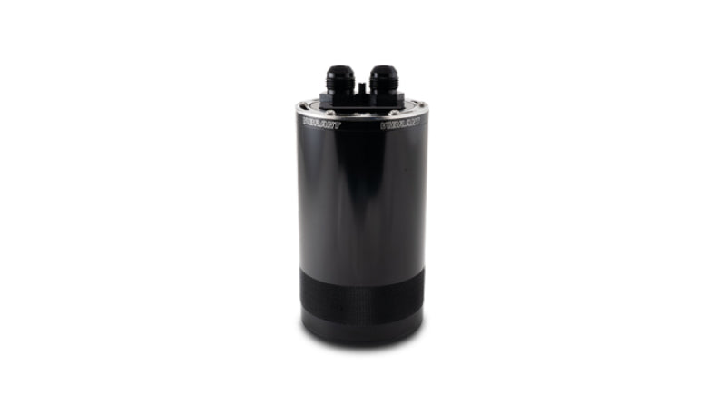 Vibrant Medium 1.5L 2-Port Catch Can Assembly – Automotive Oil Catch Can for Custom Vehicle Setups