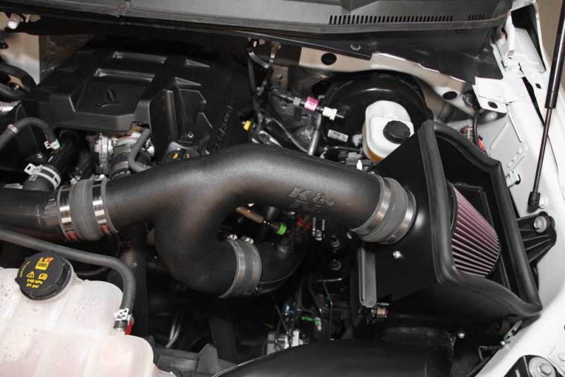 K&N Engineering 57-2593 High-Flow Cold Air Intake Kit for 2015-2017 Ford F-150 2.7L V6