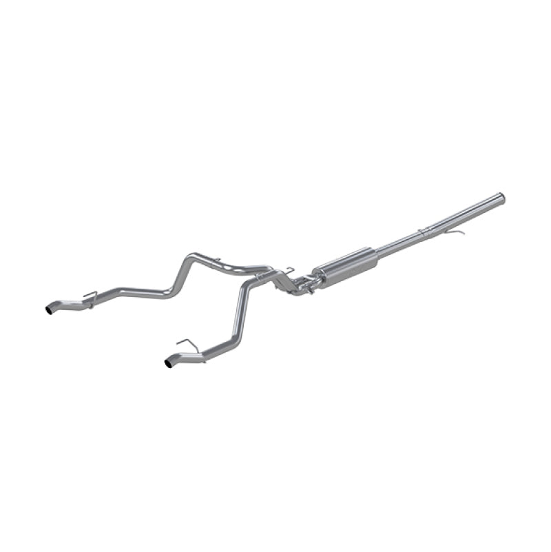 MBRP Armor Pro Series Cat Back Exhaust System for Chevrolet Silverado 1500 and GMC Sierra 1500 (2019-2021) – 2.5 Inch T304 Stainless Steel Dual Rear Exit