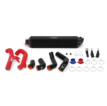 Mishimoto 2016+ Honda Civic 1.5T / 2017+ Honda Civic Si Black Intercooler Kit with Red Pipes