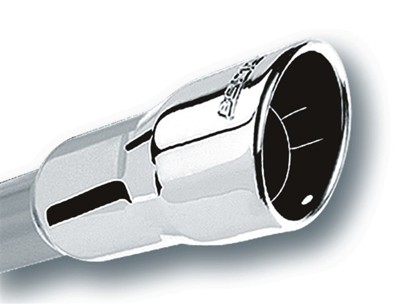 Borla Premium 2.25-Inch Inlet, 3.5-Inch Round Rolled Edge Exhaust Tip – Model 20237
