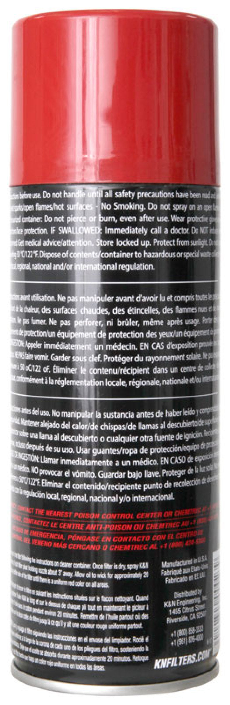 K&N Engineering 99-0516 Aerosol Air Filter Oil - 12.25 oz.