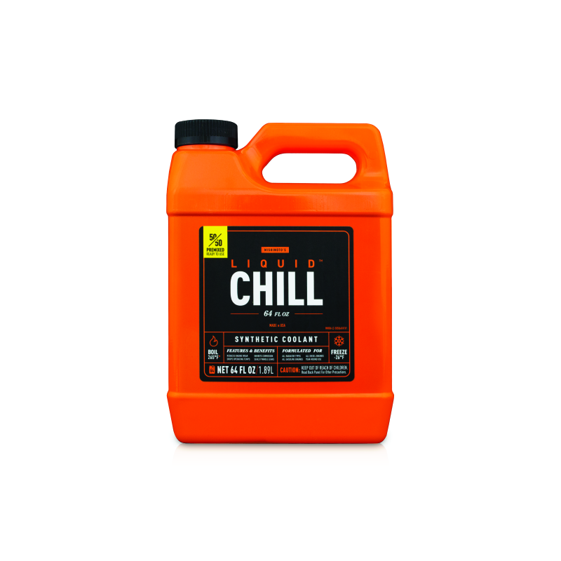 Mishimoto Liquid Chill Synthetic Engine Coolant - Premixed 64oz for Optimal Engine Temperature Control