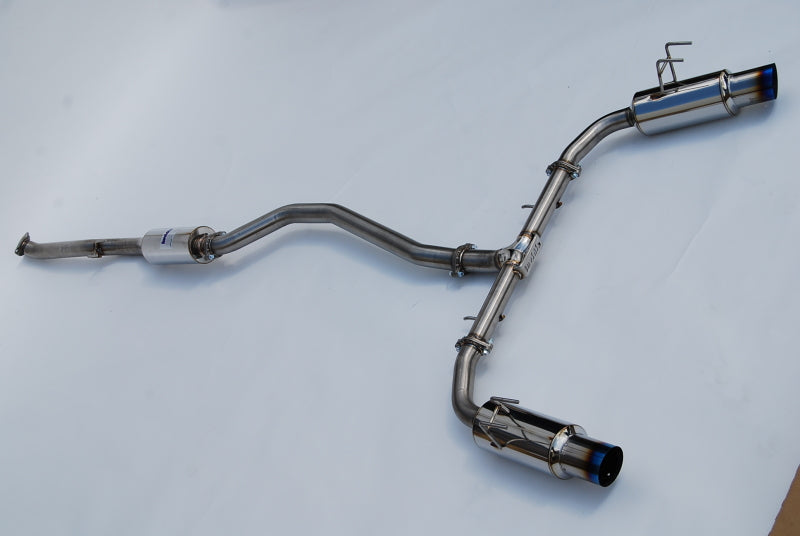 Invidia 2022+ Honda Civic Si 1.5T N1 70mm Cat Back Exhaust with Burnt Titanium Tips