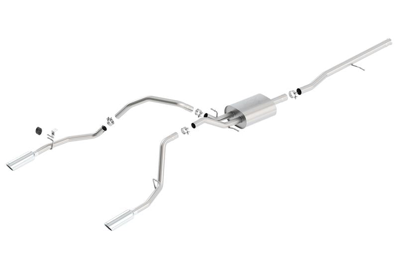 Borla ATAK Cat-Back Exhaust System for 2014-2018 Chevrolet Silverado 1500 & GMC Sierra 1500 5.3L V8