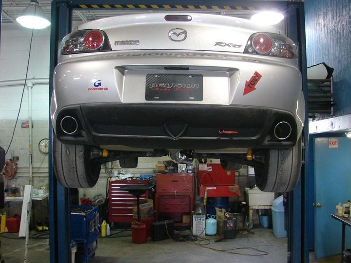 Turbo XS RX8 Catback Exhaust System for 2004-2011 Mazda RX-8