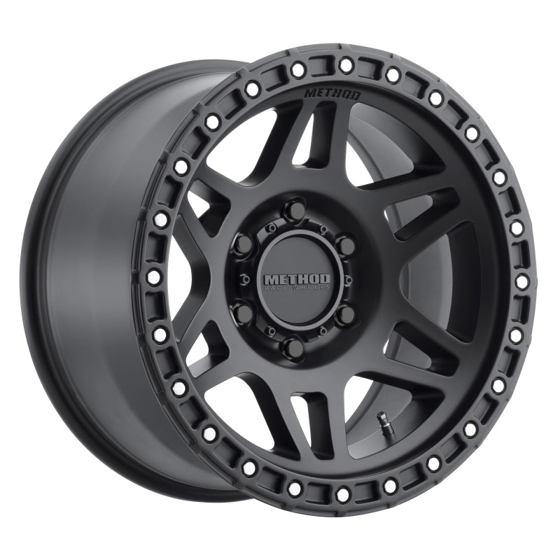 Method MR312 18x9 Matte Black Wheel with +18mm Offset and 6x5.5 Bolt Pattern