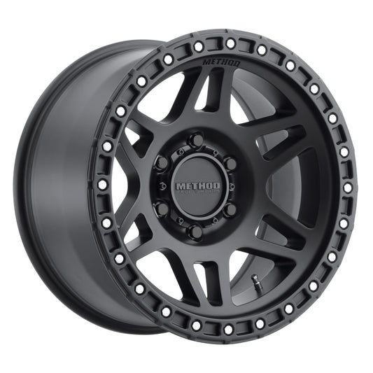 Method MR312 17x8.5 Inch Matte Black Wheel with 6x135 Bolt Pattern and 87mm Hub Bore