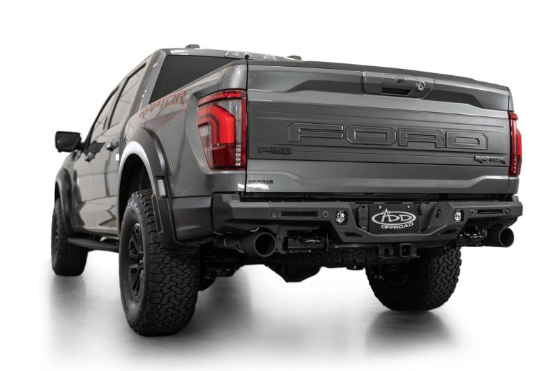 Addictive Desert Designs Rock Fighter Rear Bumper for 2021-2024 Ford F-150 Raptor