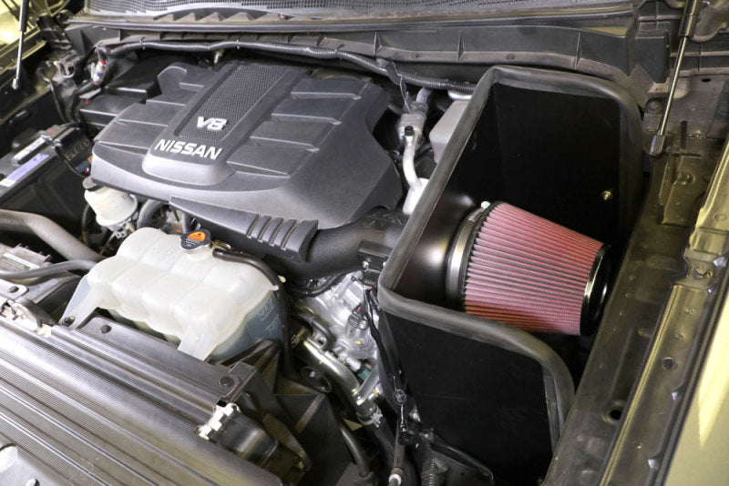 K&N 17-18 Nissan Titan XD V8 5.6L AirCharger Performance Intake System