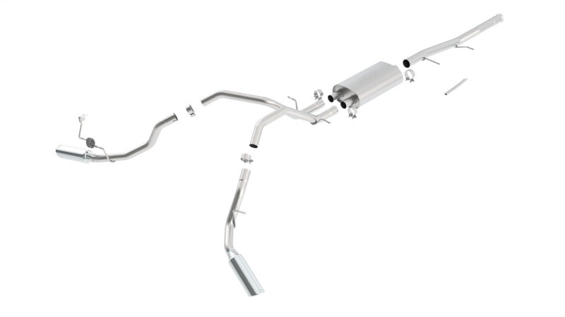 Borla Touring Cat-Back Exhaust System for 2009-2013 Chevrolet Silverado 1500 & GMC Sierra 1500