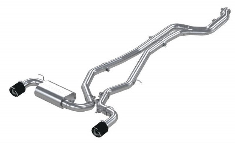 MBRP Armor Pro Series 2020+ Toyota Supra 3.0L Catback Dual Exhaust with Carbon Fiber Tips