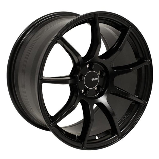 Enkei TS9 18x8.5 Black Alloy Wheel with 5x114.3 Bolt Pattern and +35 Offset