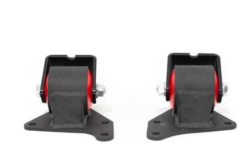 Innovative 90-93 Mazda Miata NA 1.6L Black Steel Replacement Mounts 60A Bushings (No Trans Mount)