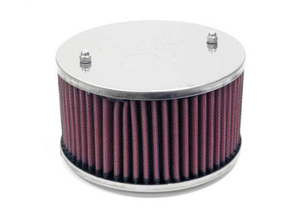 K&N Engineering Universal Custom Air Filter – Round 1.625 inch Flange, 1.625 inch ID, 2.75 inch Height