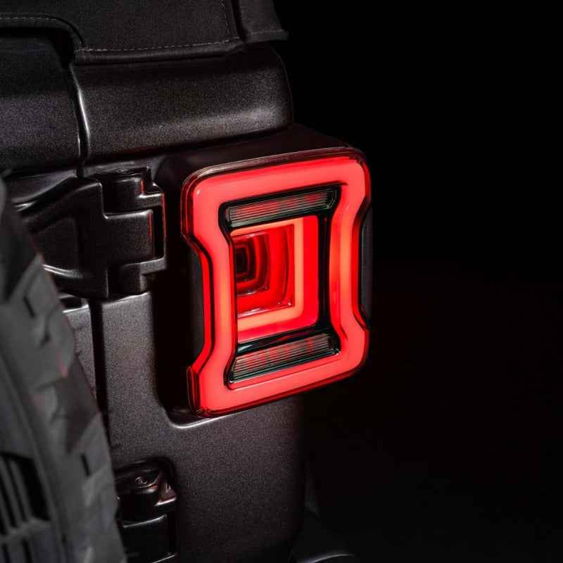 Form Lighting 2018-2023 Jeep Wrangler LED Tail Lights Smoke (Pair)
