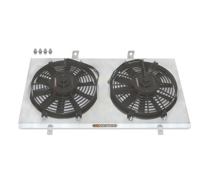Mishimoto Nissan 240SX S13 Aluminum Fan Shroud Kit with Dual 10-Inch Electric Fans