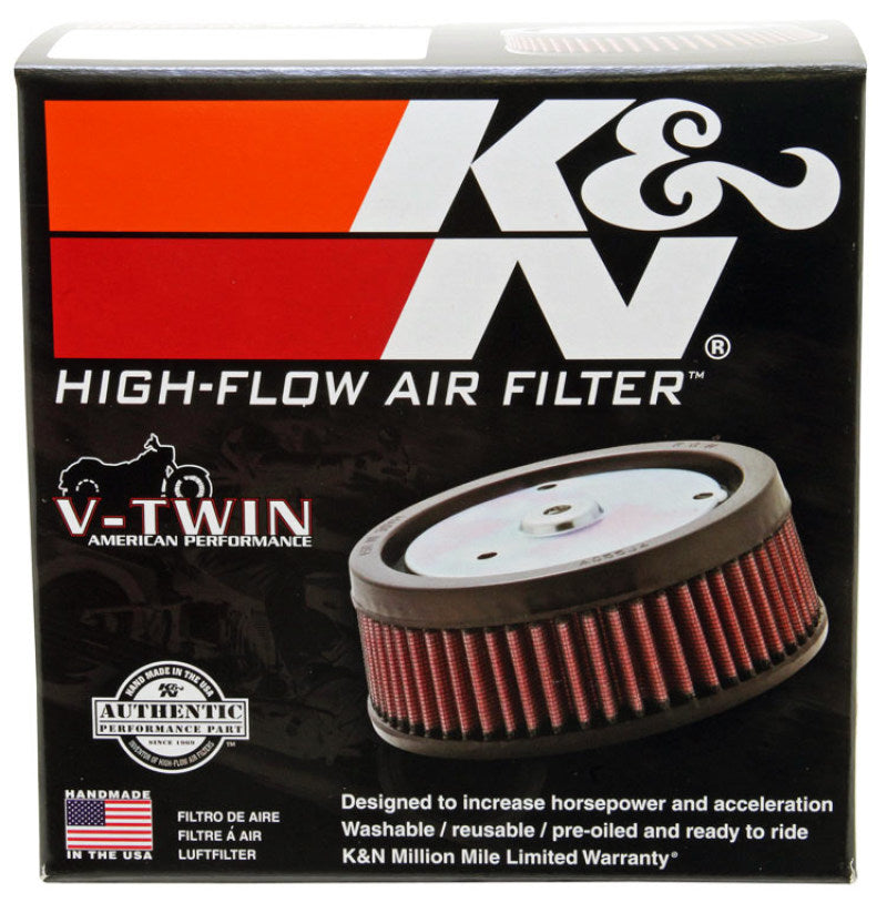 K&N Engineering E-3200 Custom Round Air Filter – 5-3/8 Inch Outer Diameter, 4 Inch Inner Diameter, 2 Inch Height
