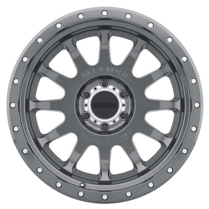 Method MR605 NV 20x10-Inch Alloy Wheel with -24mm Offset and Titanium Finish